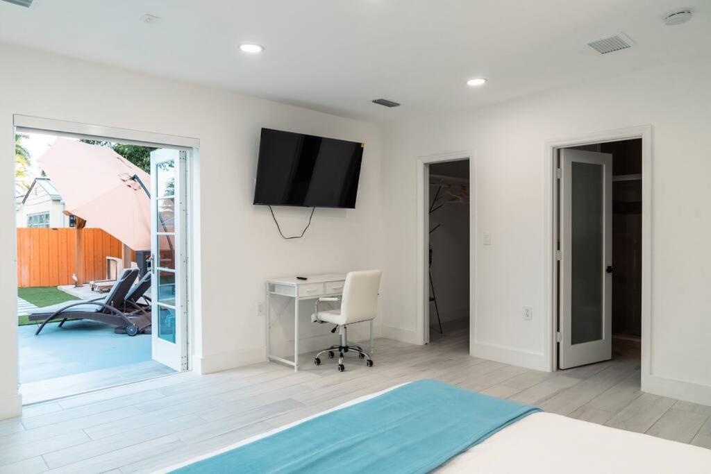 Villa Luxury Retreat 3B ,2Ba Pool , Coral Gables Center Miami Exterior foto