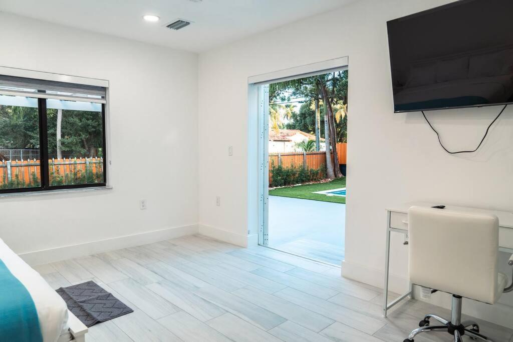 Villa Luxury Retreat 3B ,2Ba Pool , Coral Gables Center Miami Exterior foto