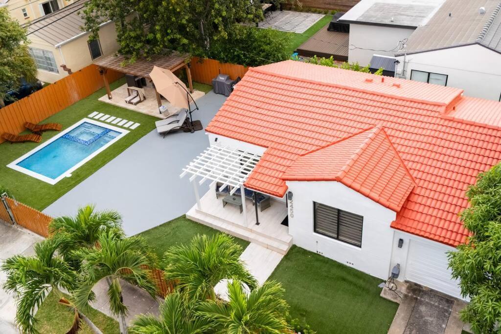 Villa Luxury Retreat 3B ,2Ba Pool , Coral Gables Center Miami Exterior foto